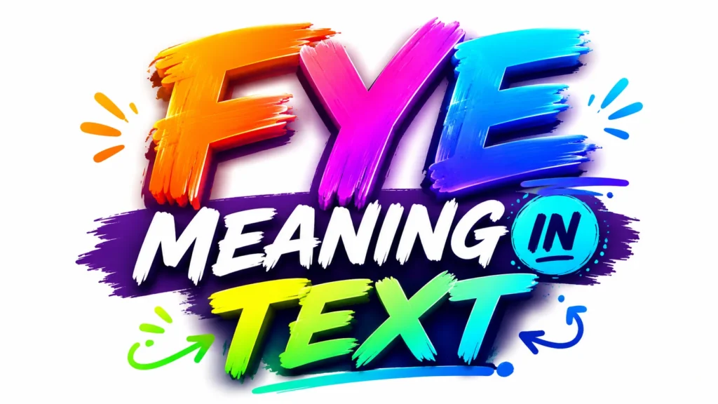 Fye Meaning in Text: Definition, Use & Examples