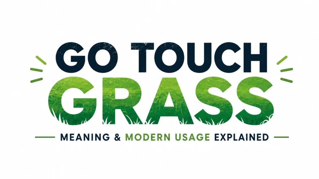Go Touch Grass Meaning: Definition, Origin & Examples