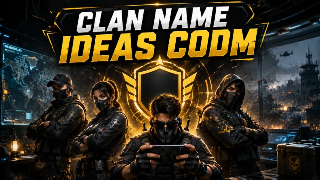 200 Clan Name Ideas CODM Players Will Remember