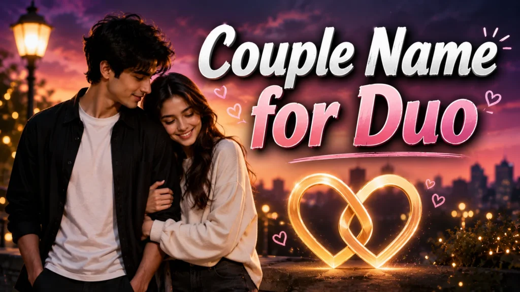 200 Couple Name for Duo Ideas for Every Pair