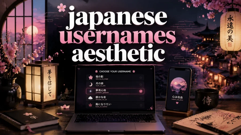 japanese-usernames-aesthetic