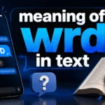 Meaning of WRD in Text: Usage, Examples and Replies