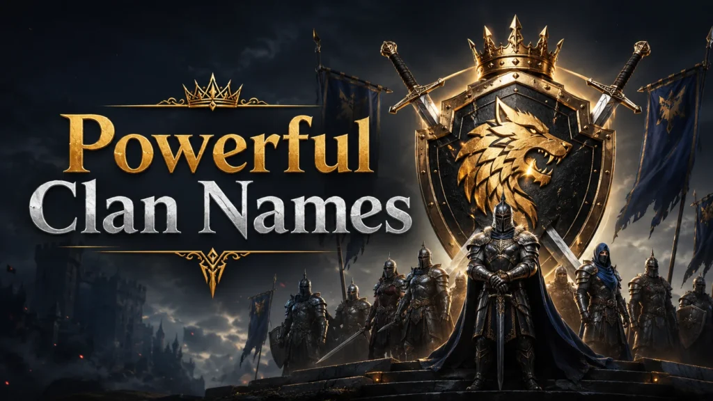 200 Powerful Clan Names for Gaming Teams