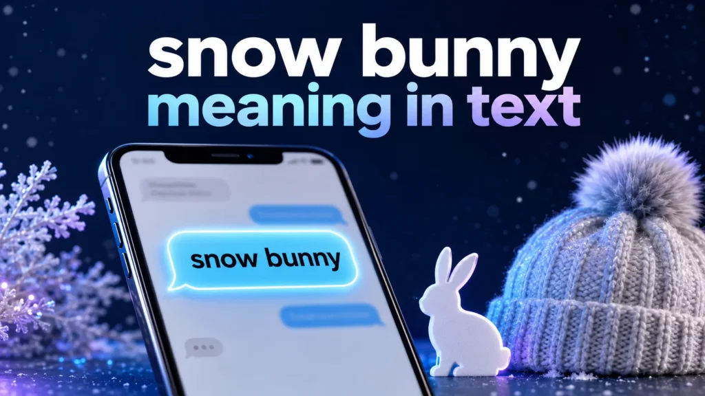 Snow Bunny Meaning in Text: Flirting or Winter Slang?