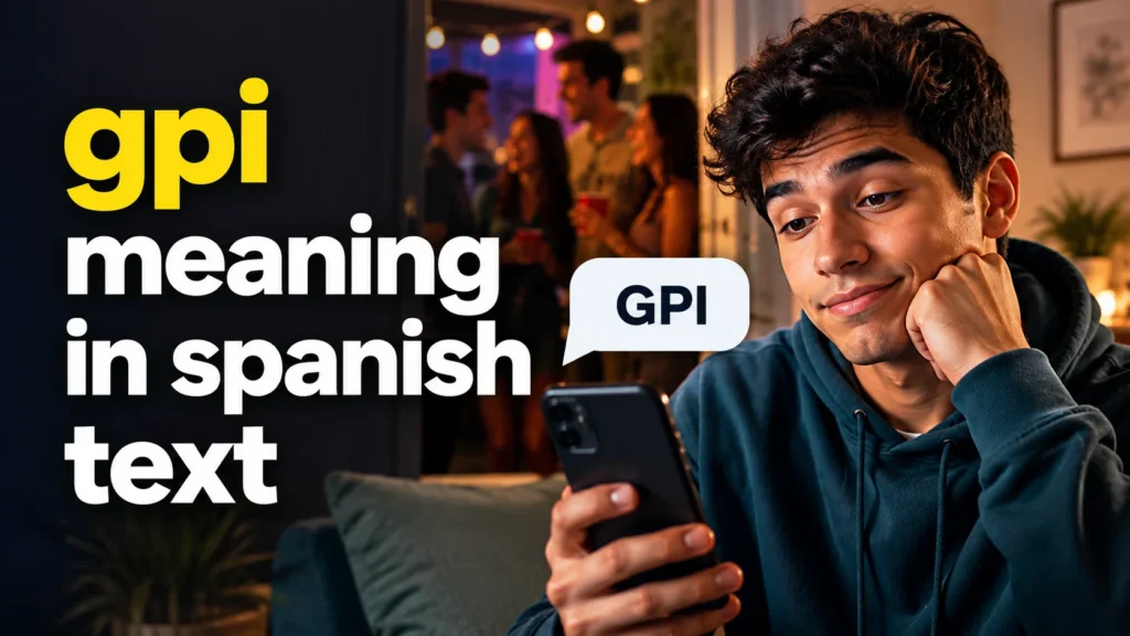 GPI Meaning in Spanish Text: What Does GPI Really Mean?