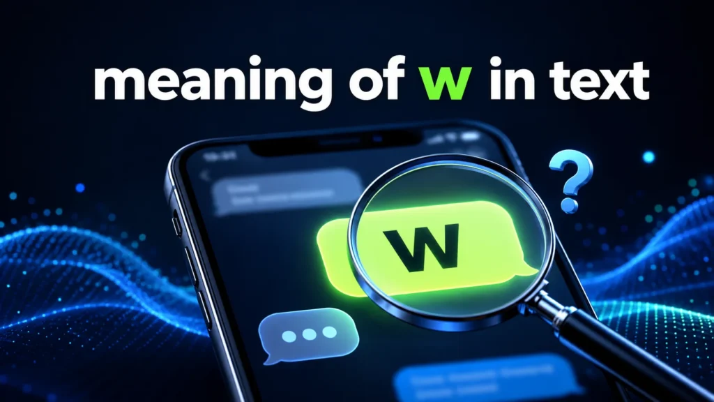Meaning of W in Text: Is It a Win or Something Else?