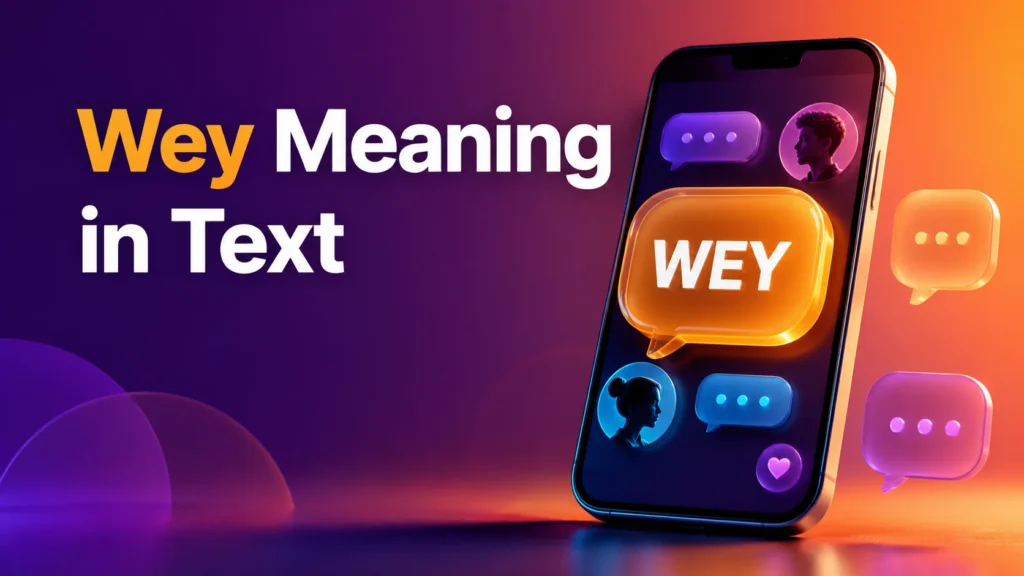 Wey Meaning in Text: Is It Friendly or Insulting?Wey