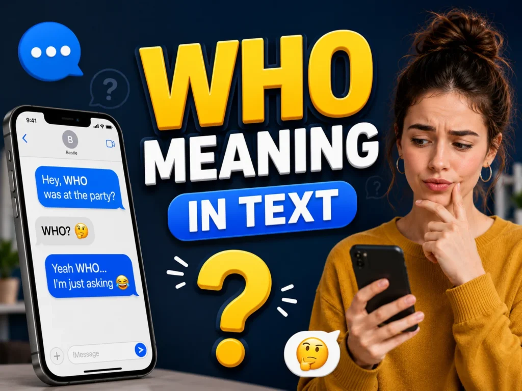 WHO Meaning in Text — What It Really Means