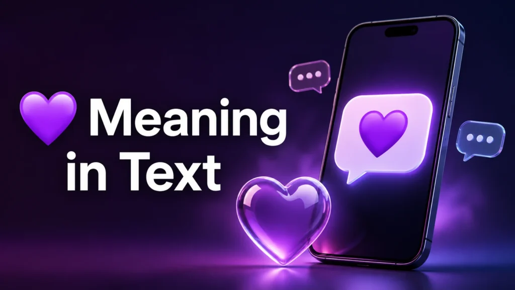 💜 Meaning in Text: Purple Heart Emoji Explained