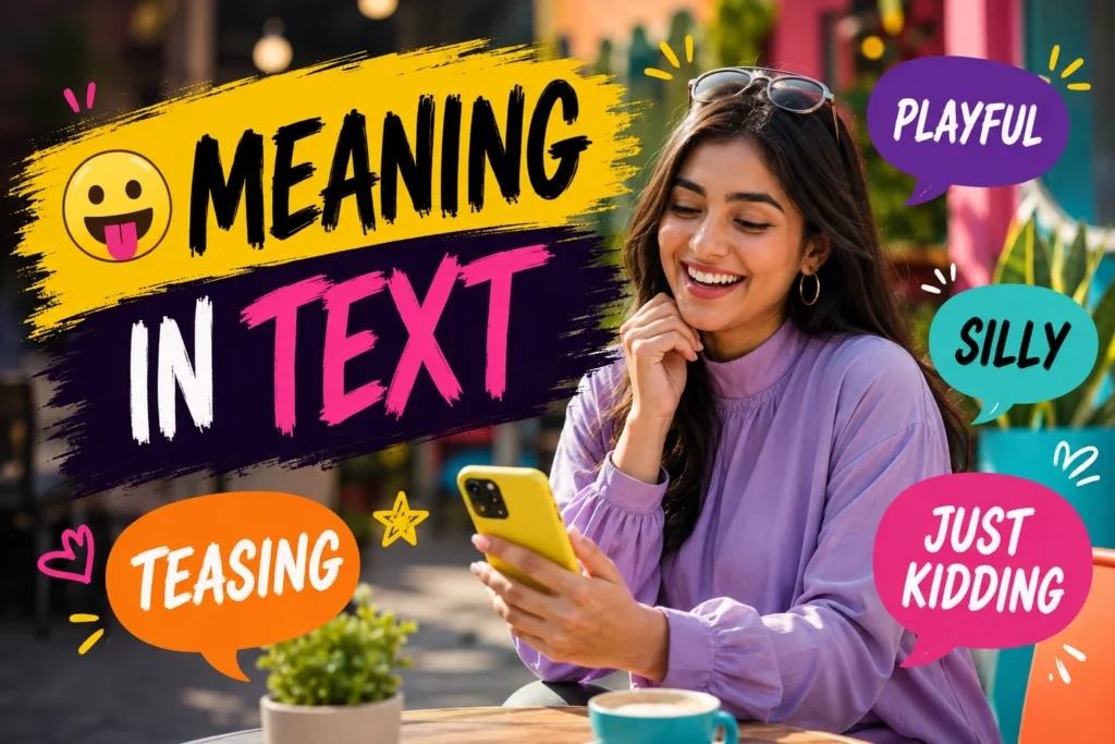 😛 Meaning in Text: Is It Playful, Funny, or Flirty?