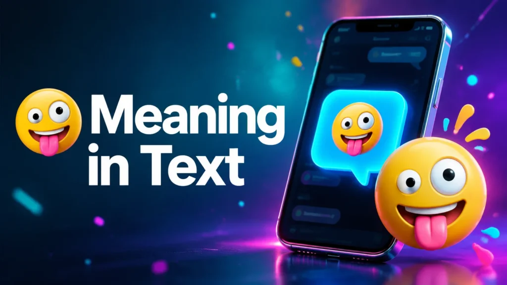 🤪 Meaning in Text: Zany Face Emoji Explained